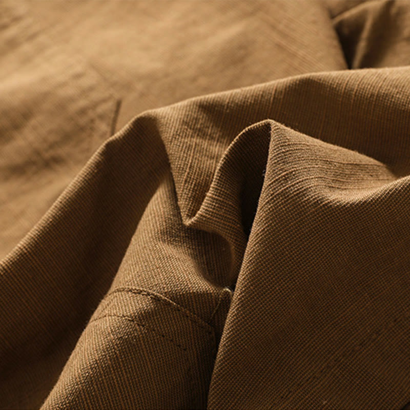 Pantalones cortos de poliéster con cintura elástica y bolsillos para mujer, informales, de verano, con Buddha Stones - image 3