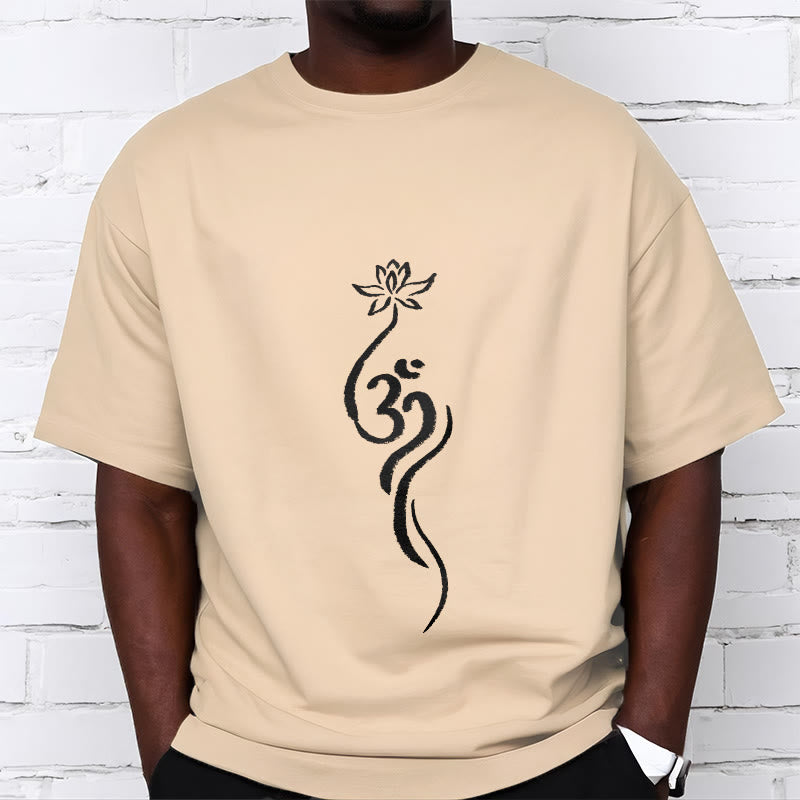 Camiseta con diseño Om de flor de loto y Buddha Stones - image 9