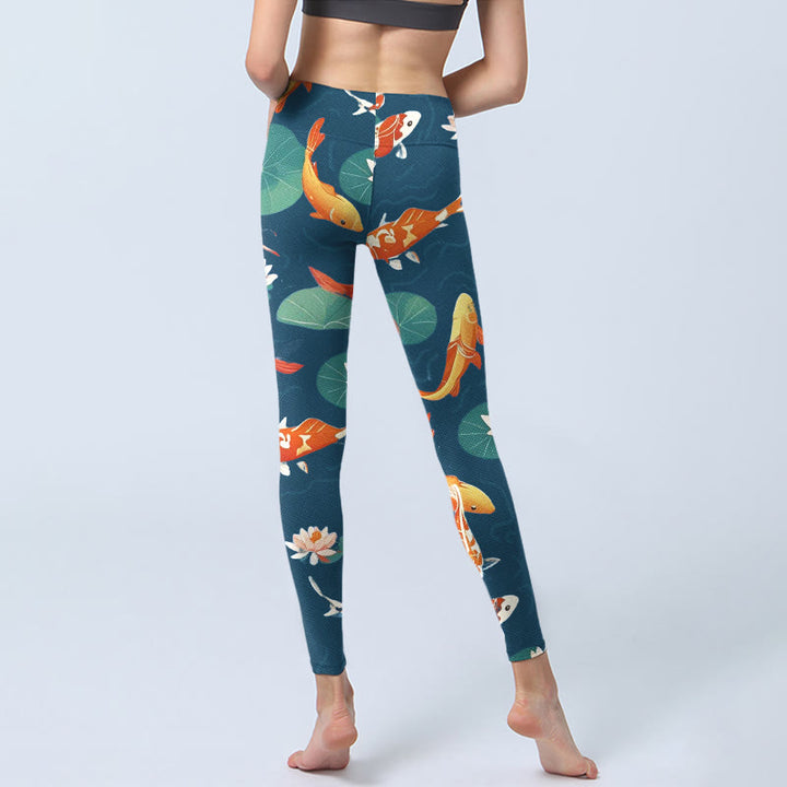 Leggings de yoga para mujer con estampado de Buddha Stones - image 7