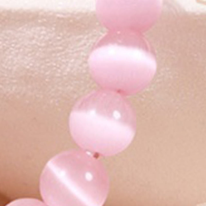 Pulsera de la paz con dije de mariposa de jade hetiano y ojo de gato en plata de ley 925 con Buddha Stones - image 10