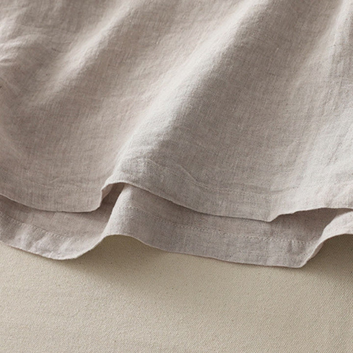 Camisa de poliéster de manga corta para mujer con diseño de Buddha Stones, cuello redondo y diseño de hilo liso - image 28