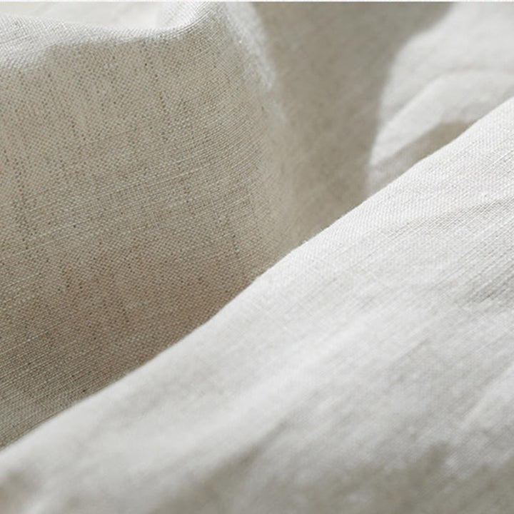 Pantalones harén de lino y algodón con cintura alta para mujer, de Buddha Stones Commute, con bolsillos - image 11