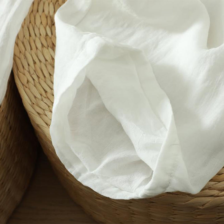 Pantalones tipo harem para mujer, de diseño sencillo y color puro, hasta el tobillo, con bolsillos, de Buddha Stones Commute. - image 14