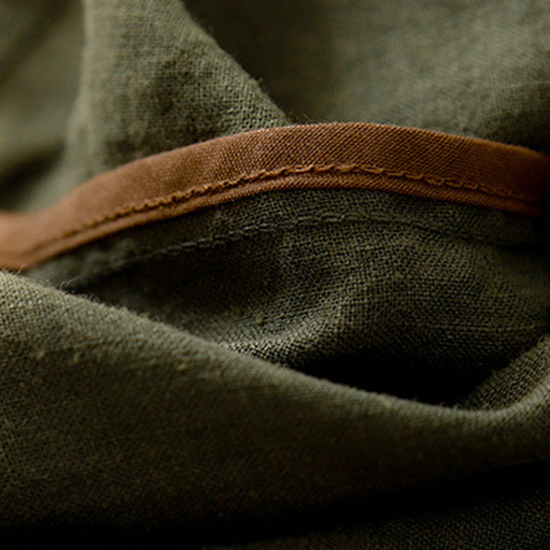 Camiseta informal de algodón de manga corta con cuello redondo y bordado de Buddha Stones para mujer, de verano - image 19