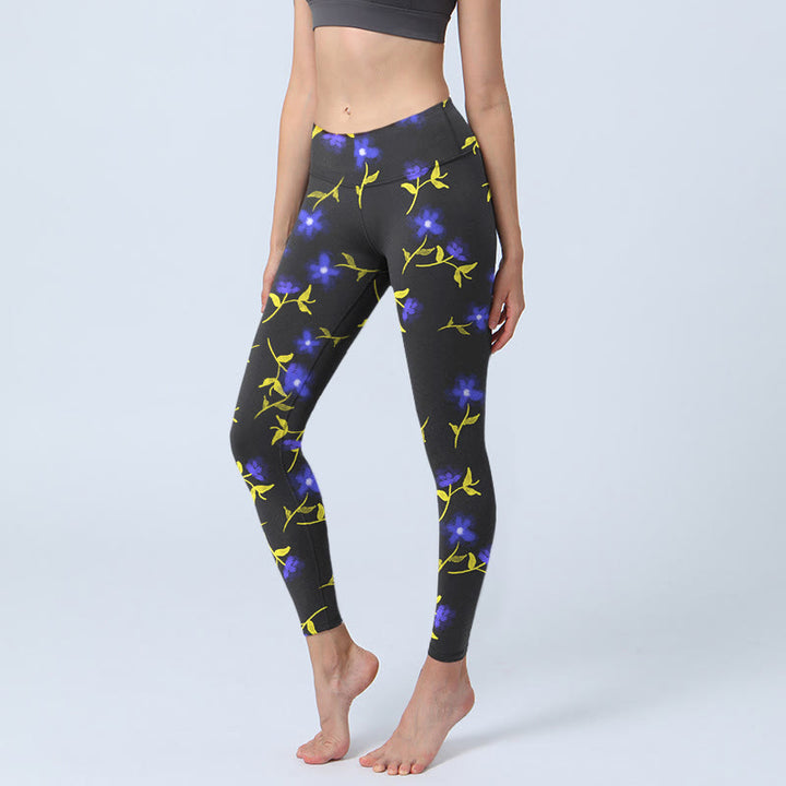 Leggings de yoga para mujer con estampado de Buddha Stones - Negro - US18，UK/AU22，EU50 (4XL) - image 0