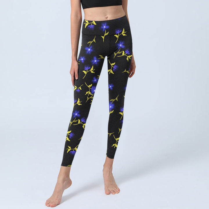 Leggings de yoga para mujer con estampado de Buddha Stones - image 5