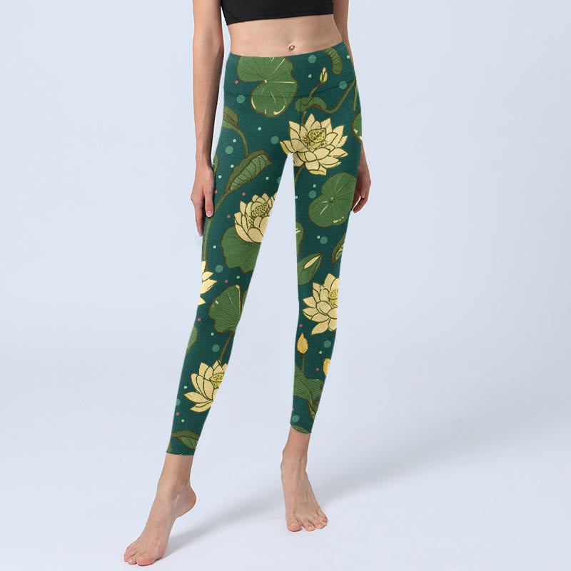 Leggings de yoga para mujer con estampado de Buddha Stones - image 5