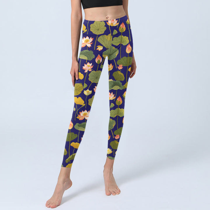 Leggings de yoga para mujer con estampado de Buddha Stones - image 5