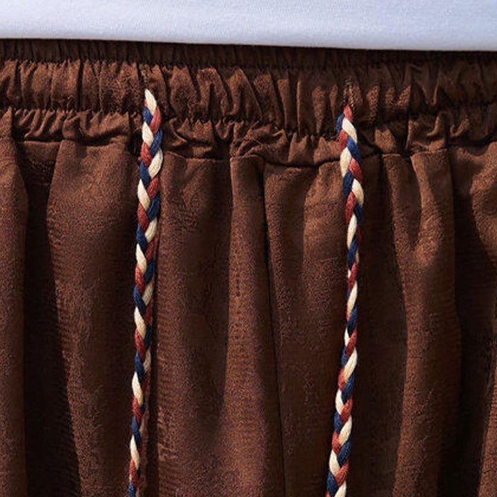 Pantalones con cordón ajustable y bolsillos para hombre, diseño de personajes de verano con Buddha Stones, bordados, talla 7-8 - image 17