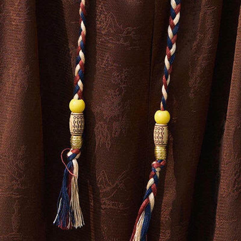 Pantalones con cordón ajustable y bolsillos para hombre, diseño de personajes de verano con Buddha Stones, bordados, talla 7-8 - image 18