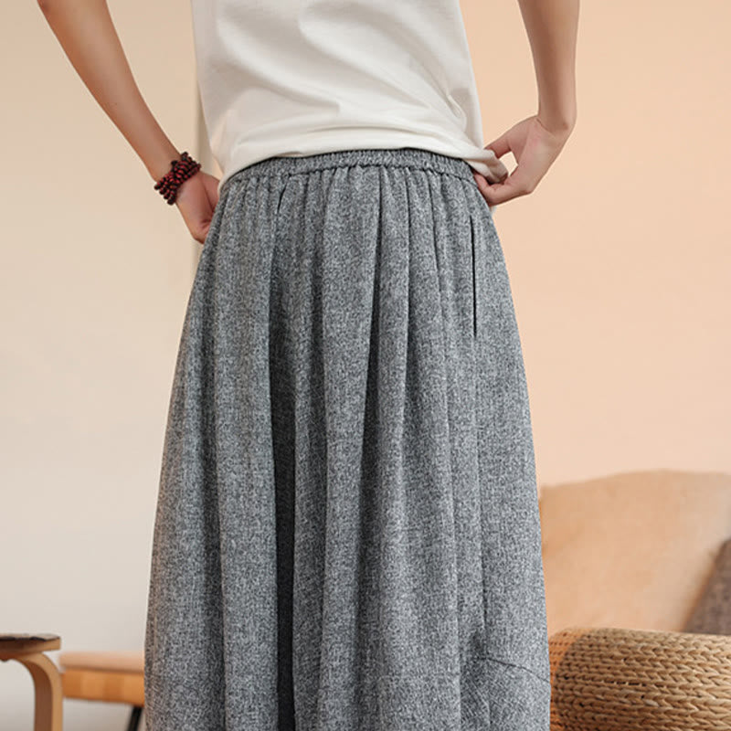 Pantalones harén cortos hasta el tobillo con bordado de personajes de verano de Buddha Stones y cordón ajustable para hombre con bolsillos - image 11