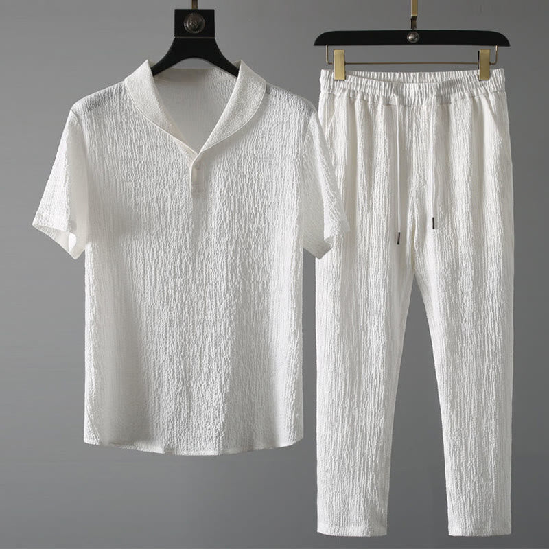 Conjunto de 2 Buddha Stones para hombre - Blanco - US/UK/AU46, EU56 (5XL) - image 7