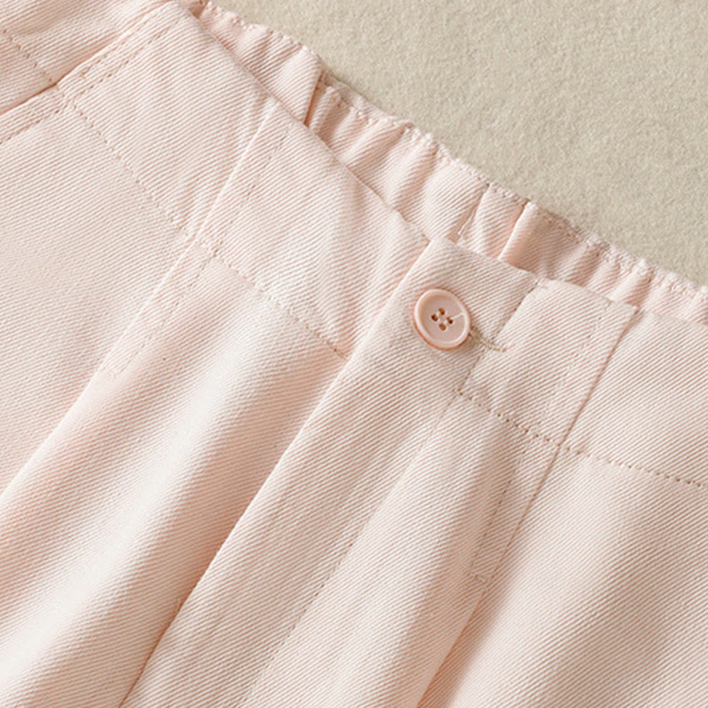 Pantalones casuales de encaje con diseño de patchwork de Buddha Stones para mujer, cintura alta, pierna ancha, largo hasta el tobillo, con bolsillos y cremallera. - image 10
