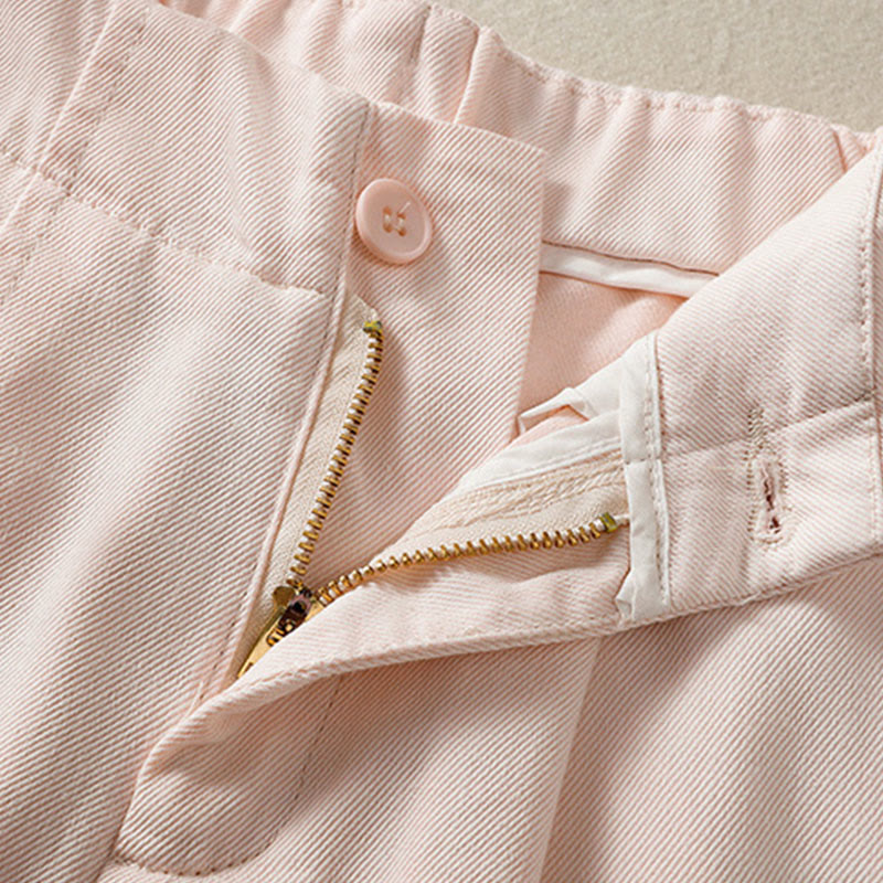 Pantalones casuales de encaje con diseño de patchwork de Buddha Stones para mujer, cintura alta, pierna ancha, largo hasta el tobillo, con bolsillos y cremallera. - image 15