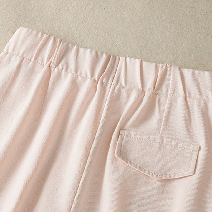 Pantalones casuales de encaje con diseño de patchwork de Buddha Stones para mujer, cintura alta, pierna ancha, largo hasta el tobillo, con bolsillos y cremallera. - image 13