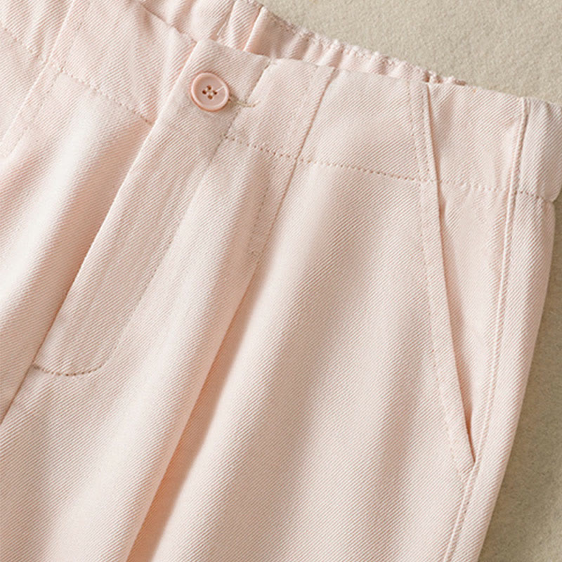 Pantalones casuales de encaje con diseño de patchwork de Buddha Stones para mujer, cintura alta, pierna ancha, largo hasta el tobillo, con bolsillos y cremallera. - image 12