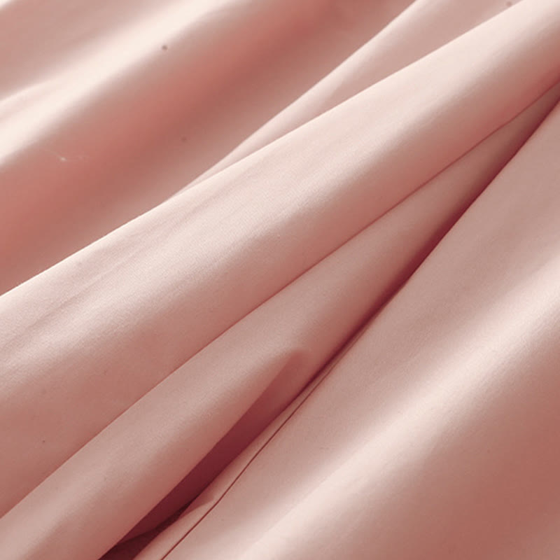 Pantalones de algodón hasta el tobillo con pernera ancha y bolsillos para mujer, diseño de patchwork, encaje liso y cordón ajustable, Buddha Stones Commute - image 5