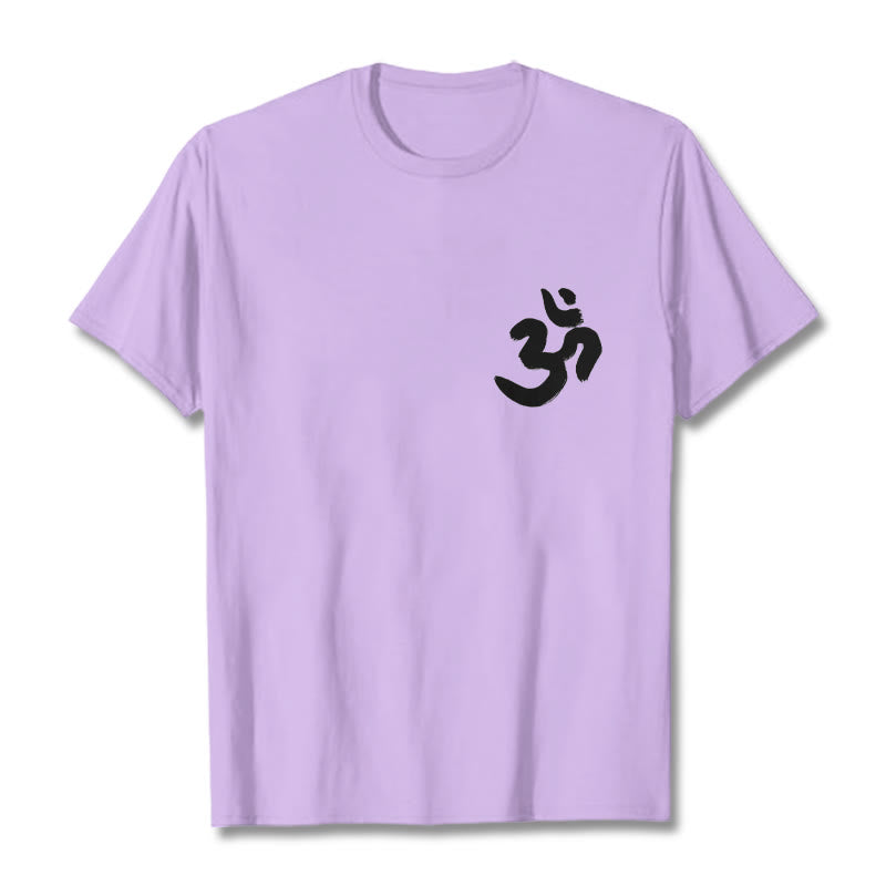 Camiseta sánscrita con el símbolo Om de Buddha Stones - Ciruela - 2XL - image 16
