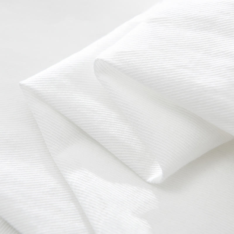 Camisa de algodón de manga corta para hombre con diseño artístico simple y bordado de bambú y Buddha Stones - image 9