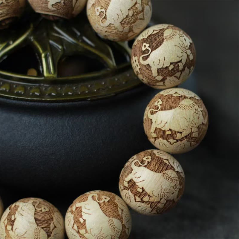 Pulsera de claridad grabada con Buddha Stones - image 9