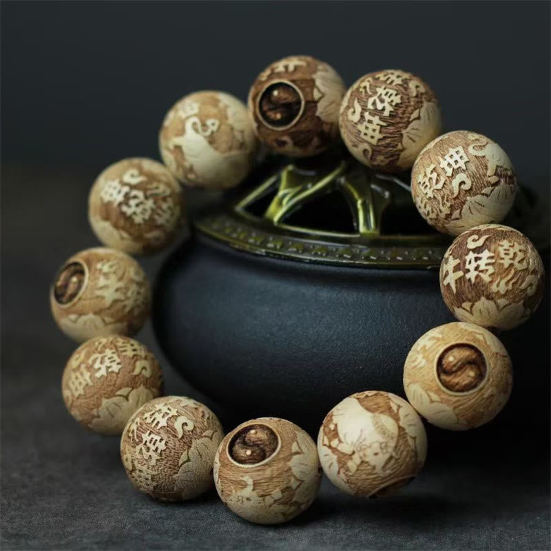 Pulsera de claridad grabada con Buddha Stones - image 2