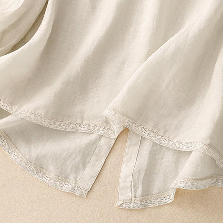 Camiseta informal de algodón y poliéster con cuello redondo para mujer con diseño de Buddha Stones - image 18