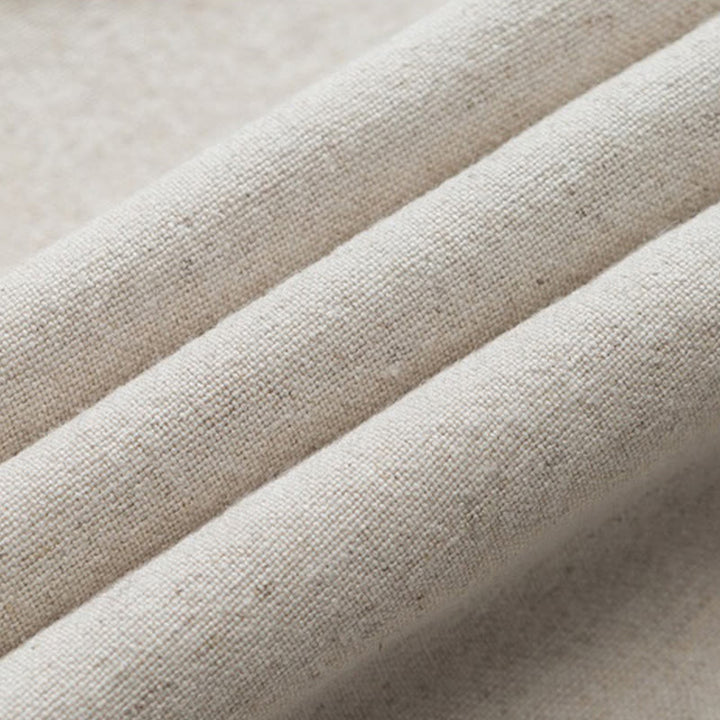 Pantalones casuales holgados de algodón y lino con botones de rana para hombre, de Buddha Stones, con bolsillos, talla 7-8 - image 10