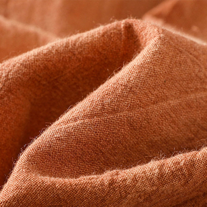 Chaleco sin mangas de algodón para mujer con diseño retro de rana y botones de Buddha Stones - image 9