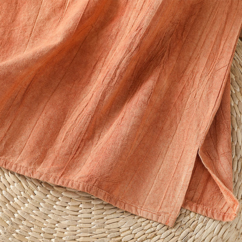 Chaleco sin mangas de algodón para mujer con diseño retro de rana y botones de Buddha Stones - image 8