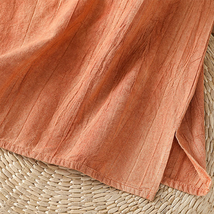 Chaleco sin mangas de algodón para mujer con diseño retro de rana y botones de Buddha Stones - image 8