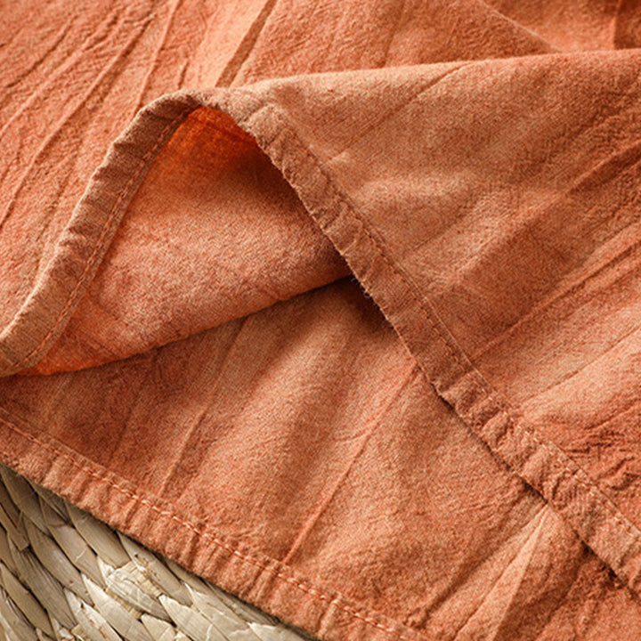 Chaleco sin mangas de algodón para mujer con diseño retro de rana y botones de Buddha Stones - image 7