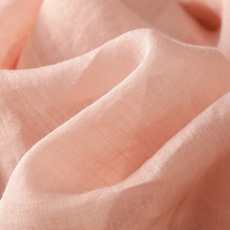 Camisa de algodón para mujer con cuello redondo, manga tres cuartos y botones bordados con flores y Buddha Stones - image 24