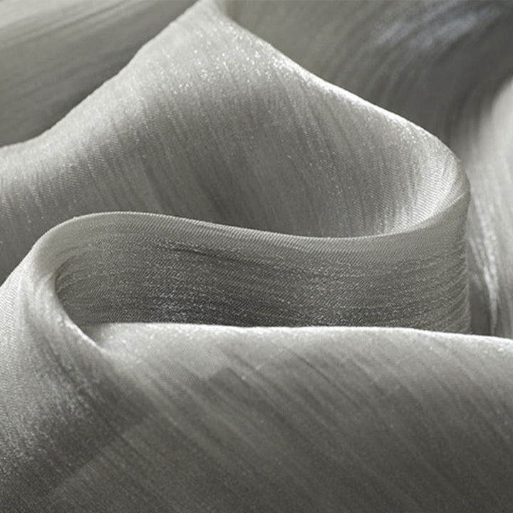 Pantalones anchos para mujer con cintura elástica, diseño plisado y bolsillos en gris claro con Buddha Stones - image 15