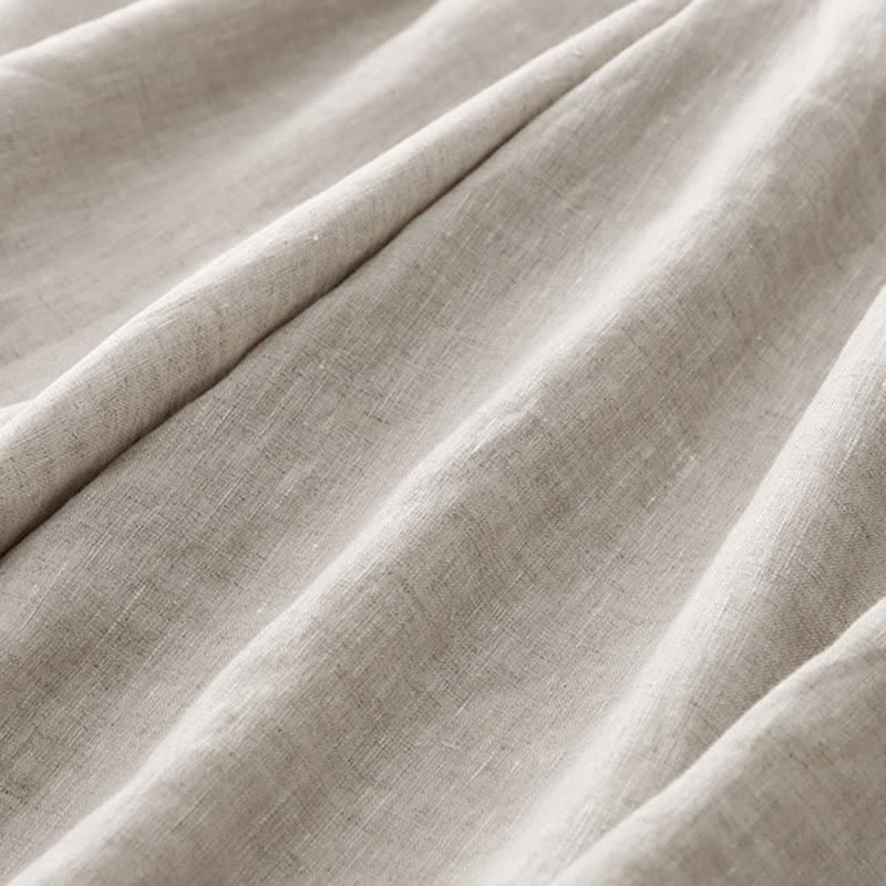 Pantalones capri de verano con cintura elástica y pernera ancha para mujer con bolsillos de Buddha Stones - image 20