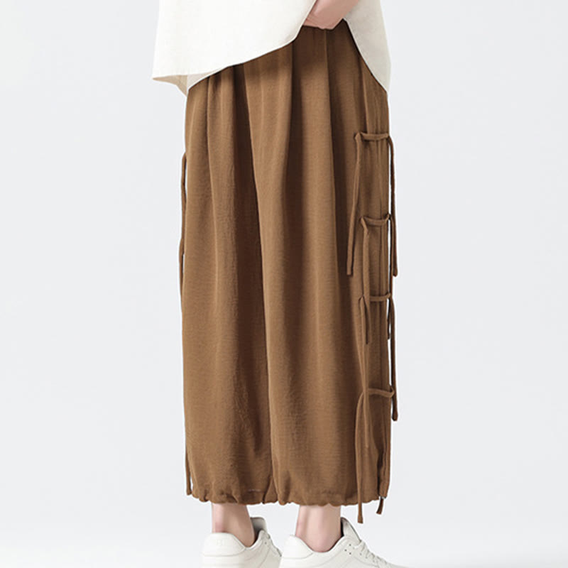 Pantalones de licra con diseño de Buddha Stones , holgados e informales, con cordón en la cintura, para hombre, de largo 7-8, con bolsillos - image 36