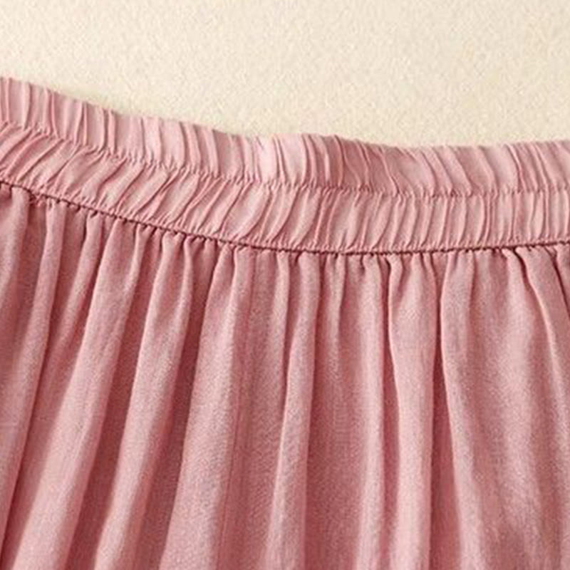 Pantalones anchos de algodón para mujer, con diseño de bordado lateral de Buddha Stones, de largo 7-8 y bolsillos - image 18