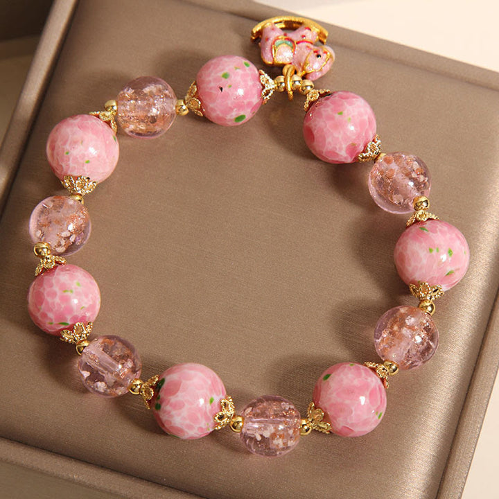 Pulsera Liuli de caballo balancín con Buddha Stones - image 5