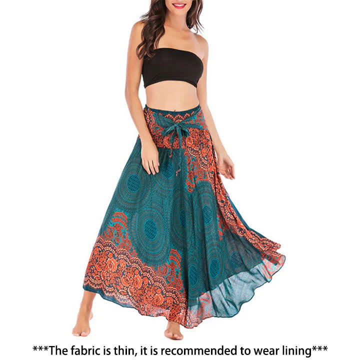 Buddha Stones Dos Estilos Usar Vestido de Encaje con Rosa de los Vientos Bohemia - image 1