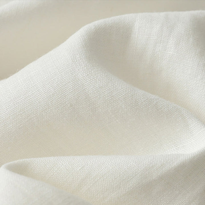 Camiseta informal de poliéster con cuello redondo, volantes y dobladillo con lazo para mujer Buddha Stones - image 10