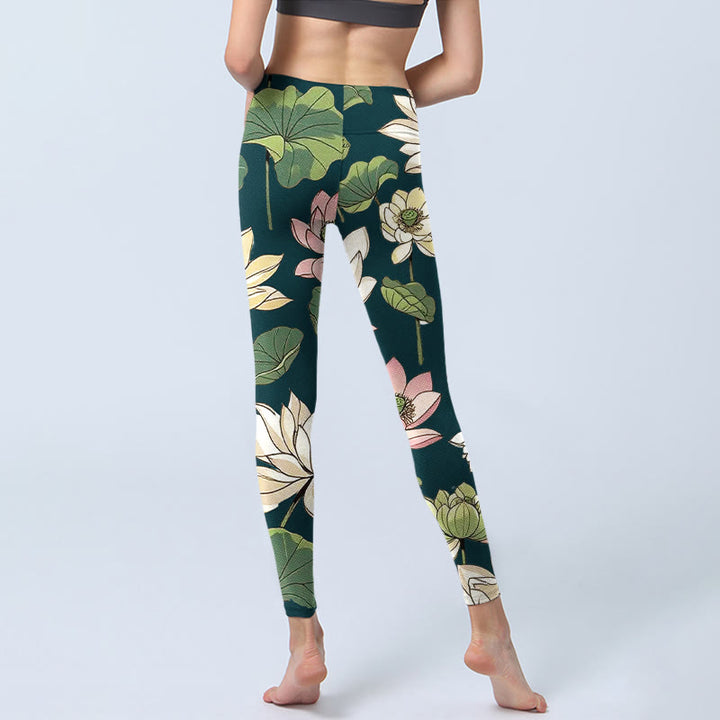 Leggings de yoga para mujer con estampado de Buddha Stones - image 7