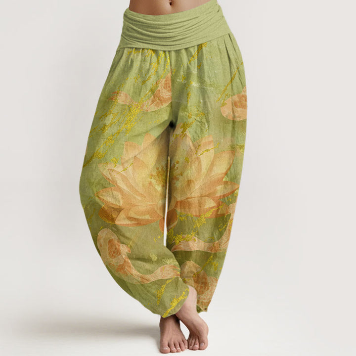 Pantalones Buddha Stones - VerdeAmarillo - US22，UK/AU26，EU54 (6XL) - image 8