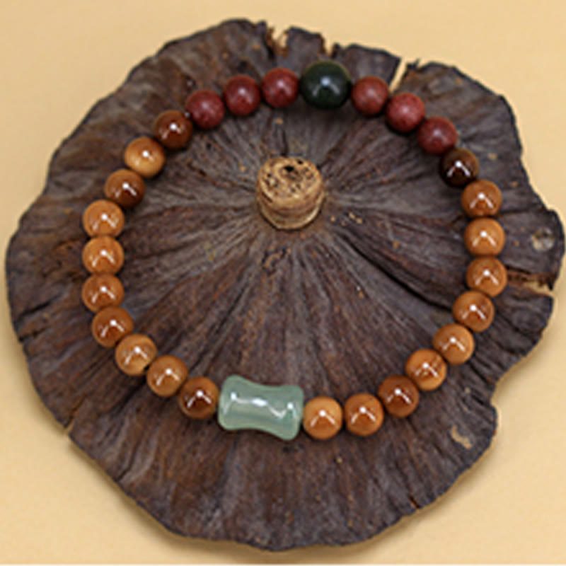 Pulsera de semillas de kuka con Buddha Stones que alejan los malos espíritus - image 5