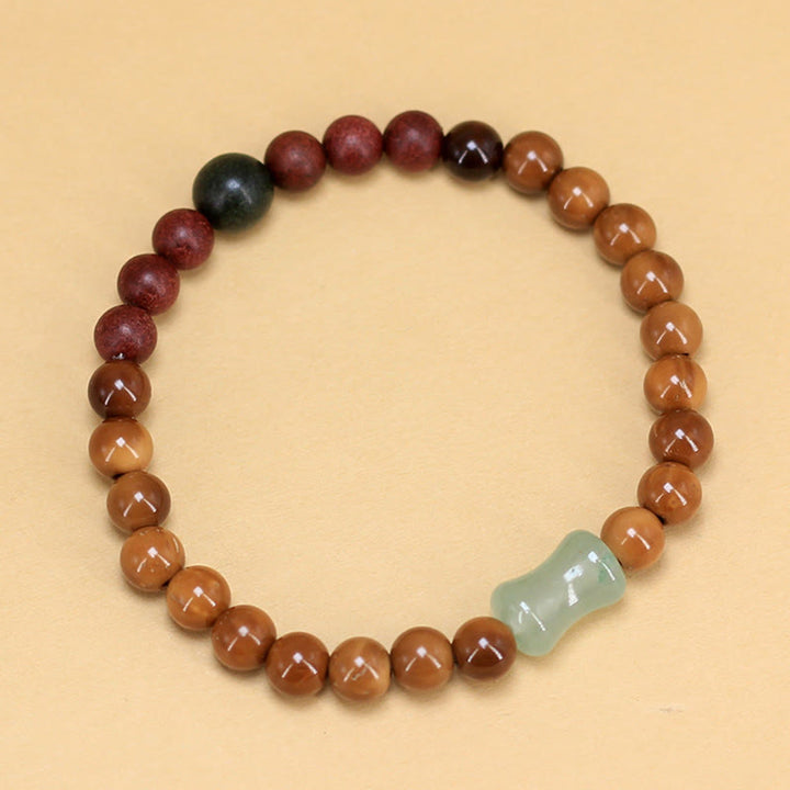 Pulsera de semillas de kuka con Buddha Stones que alejan los malos espíritus - image 2