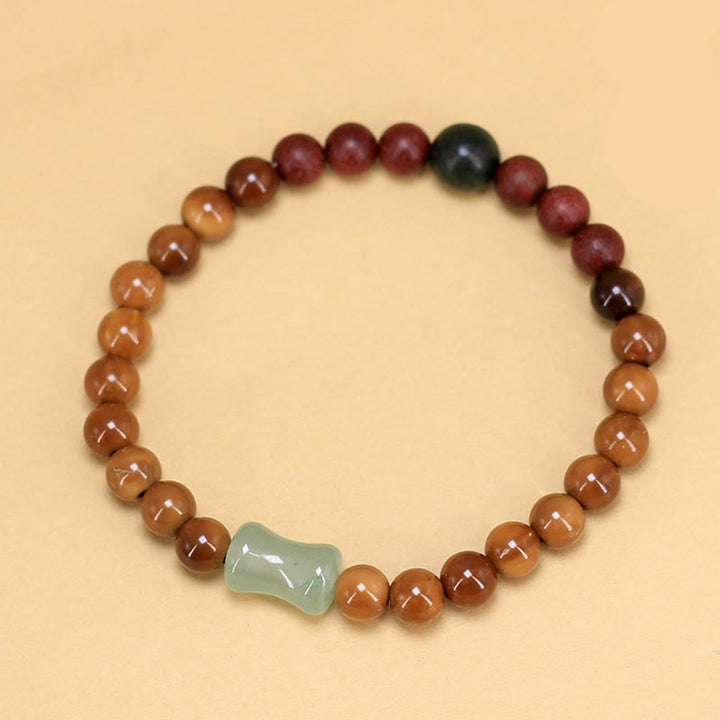 Pulsera de semillas de kuka con Buddha Stones que alejan los malos espíritus - image 3
