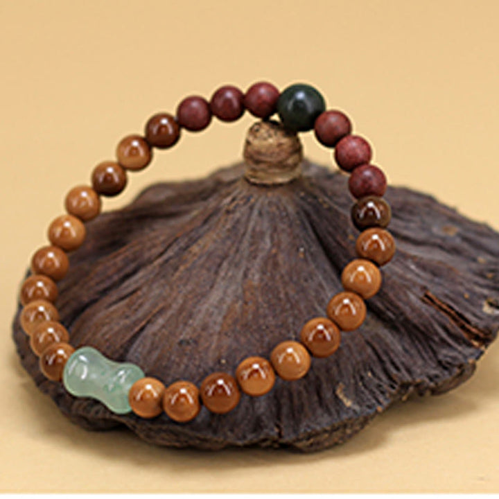 Pulsera de semillas de kuka con Buddha Stones que alejan los malos espíritus - image 4