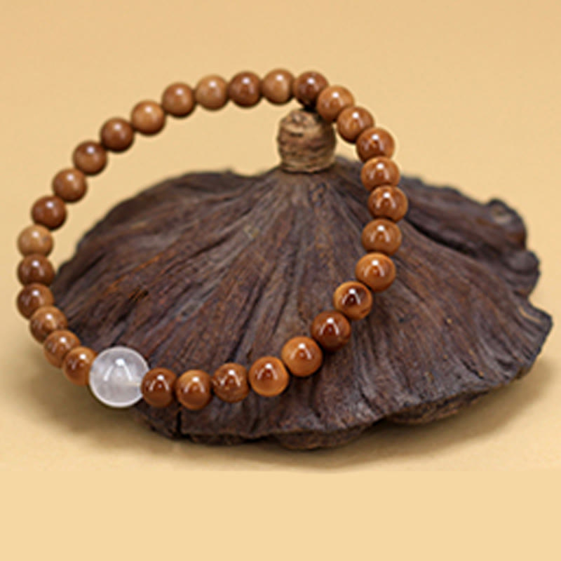 Pulsera de la suerte con piedra de ágata de semilla de kuka de Buddha Stones - image 7