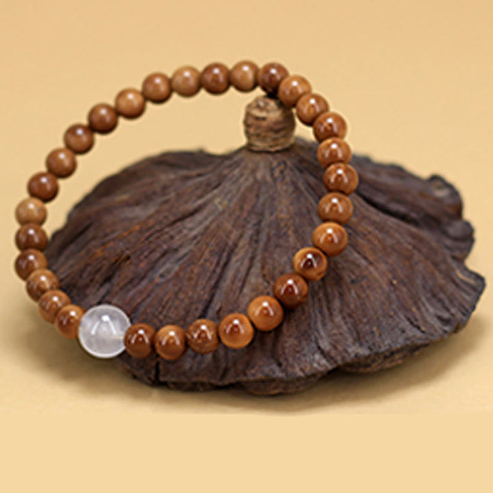 Pulsera de la suerte con piedra de ágata de semilla de kuka de Buddha Stones - image 7