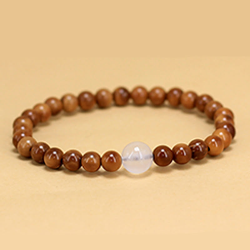 Pulsera de la suerte con piedra de ágata de semilla de kuka de Buddha Stones - image 5