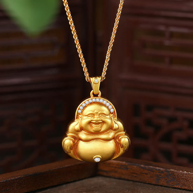 Colgante de cobre con diseño de Buddha Stones de Buda - Buda de cobre - image 1