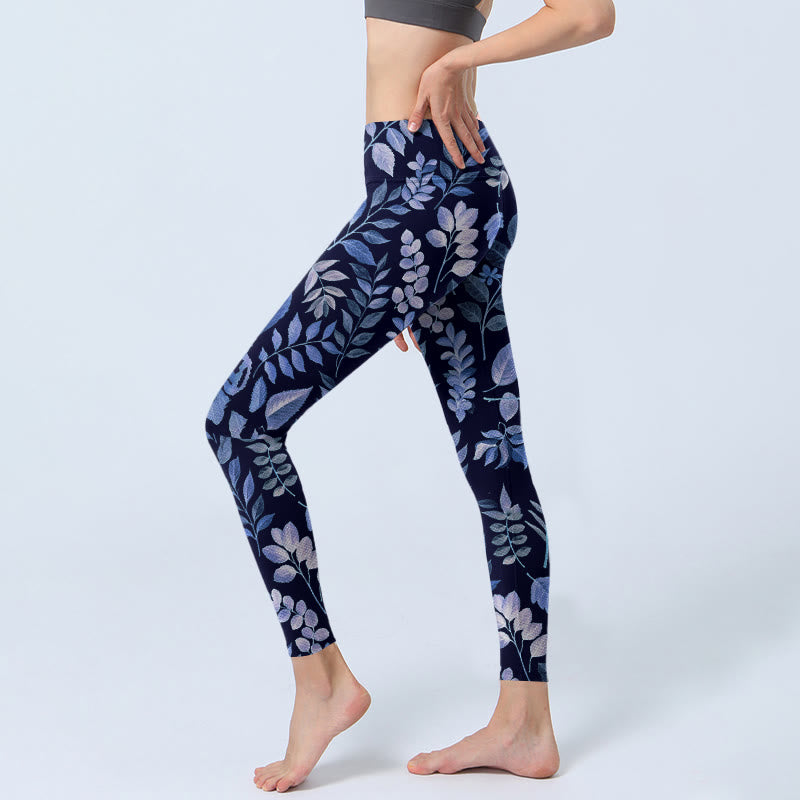 Leggings de yoga para mujer con estampado de Buddha Stones - image 3